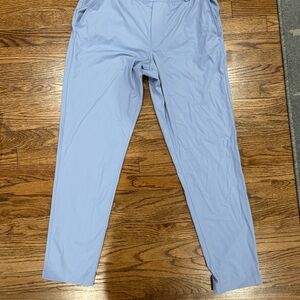 Redvanly Men's Light Blue Golf Pants